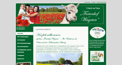 Desktop Screenshot of ferienhof-wagrien.de
